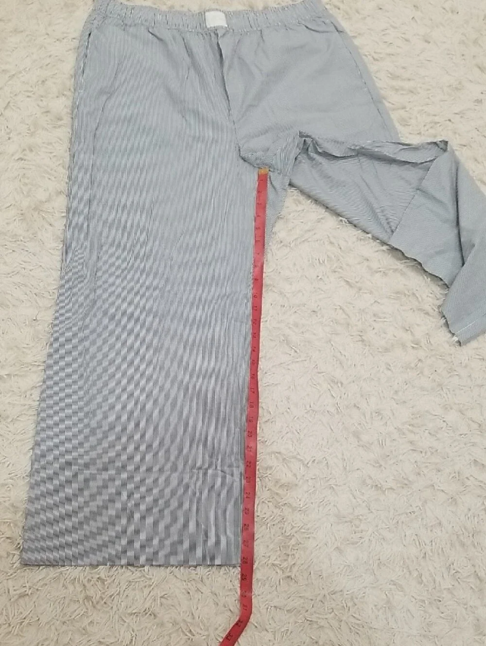 J. Crew  Gray And White Stripes  Wide-Leg Womens  Pants